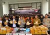 Polres Tangerang Selatan Ungkap Peredaran Ganja 140,4 Kilo