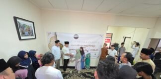 Berbagi Keberkahan, Jurnalis Balai Media Center Tangerang Santuni Puluhan Anak Yatim