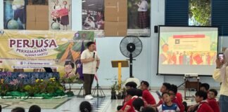 Abraham Ajak Siswa Tarakanita Pahami Pancasila